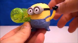 MCDONALDS new DESPICABLE ME 2 HAPPY MEAL TOY COLLECTION VIDEO