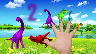 Learn Colors with Dinosaurs for Children Masha Parody for Kids Finger Family Songs