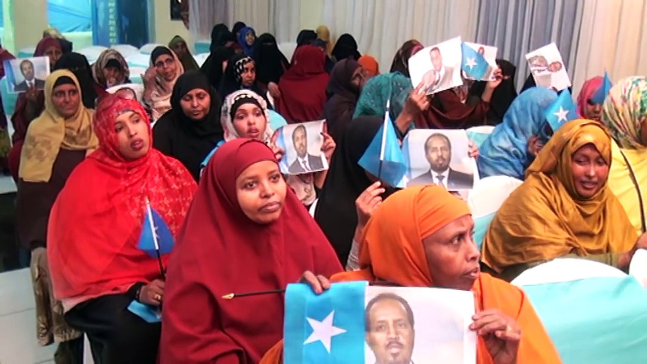 Dhaanto Muqdisho Kooxda Onkod ee Xaflada taageerada Madaxda Dalka