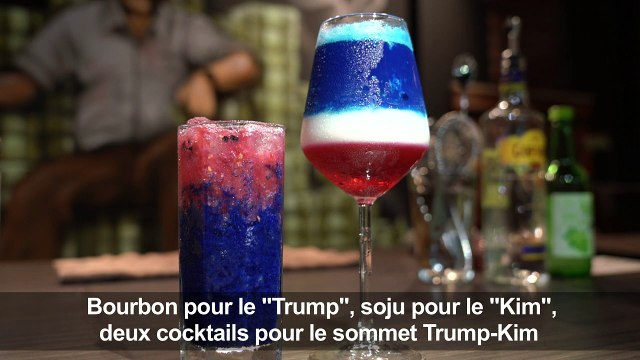 Singapour: des cocktails spéciaux pour le sommet Trump-Kim