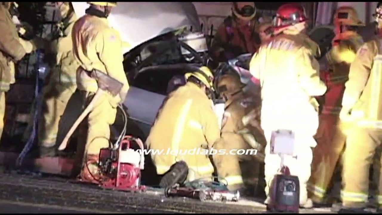 4 Die in Pursuit Crash / Compton RAW FOOTAGE