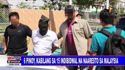 Anim na Pinoy, kabilang sa 15 indibidwal na naaresto sa Malaysia