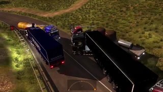 Euro Truck Simulator 2 Multiplayer Funny Moments & Crash Compilation! #26