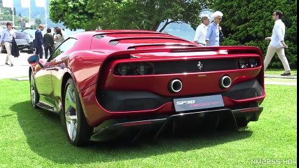 One-Off Ferrari SP38 Deborah World Premiere - Start Up Sound, Driving & Overview!
