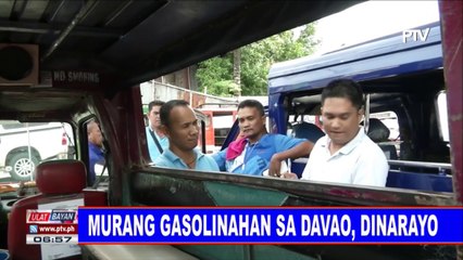Murang gasolinahan sa Davao, dinarayo