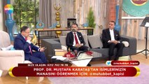 Prof. Dr. Mustafa Karataş ile Sahur Vakti 46. Bölüm - 31 Mayıs 2018