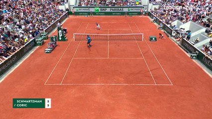 Roland-Garros : La petite douceur de Coric