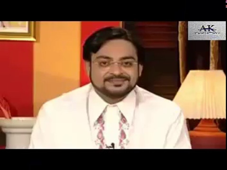 Aamir Liaquat real face