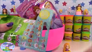 ARIEL Disney Princess GIANT Play Doh Surprise Egg THE LITTLE MERMAID Shopkins Hello Kitty SETC