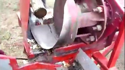 Latest Technology 2017 Firewood Processor Machines in Action