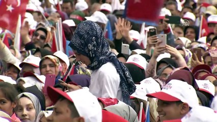 Cumhurbaşkanı Erdoğan: ''Benim feraset ehli milletim sizin bu yalanlarınızı yutmuyor'' - KONYA