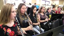 Middle School Band receives distinguished honors