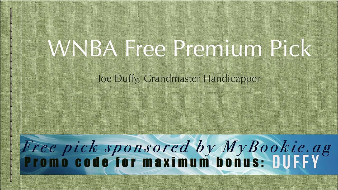 WNBA Free Betting Pick Top WNBA Handicapper