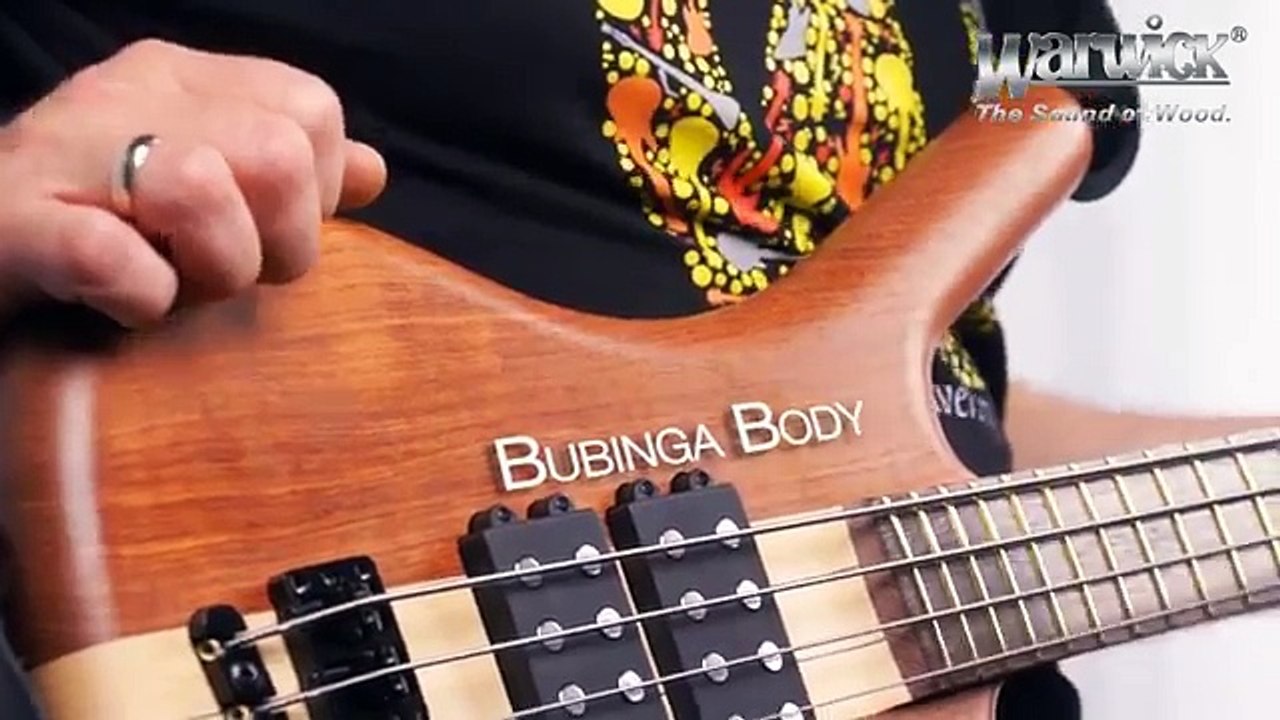 The Warwick Corvette $$ NT Bubinga - Product Demo with Andy Irvine