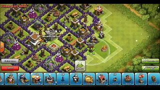 Clash of Clans | New Town Hall 8 Dark Elixir Hybrid Base + Defense Clip | TH8 TH 8