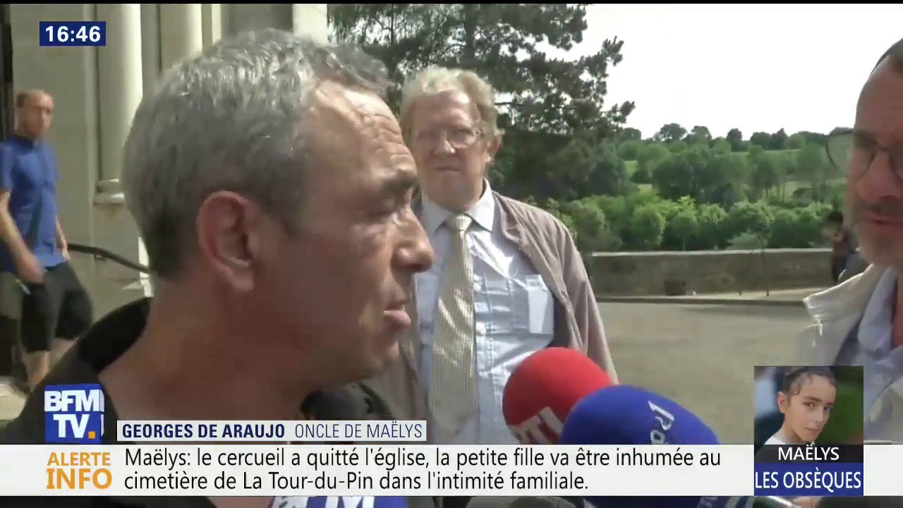 Oncle de Maëlys: "On ne savait pas qu’il y aurait autant de gens autour de la famille"