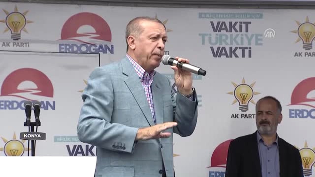 Cumhurbaşkanı Erdoğan: "Konya'nın İçme Suyu Problemini Çözecek Önemli Bir Tesisin Açılışını...