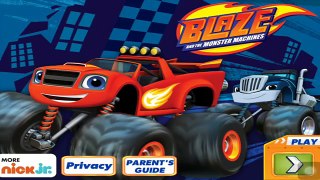 Blaze and the Monster Machines Race and Build Your Own Racetrack GAME REVIEW