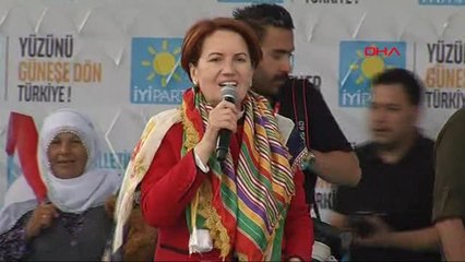 Osmaniye Cumhurbaşkanı Adayı Akşener Osmaniye'de Konuştu