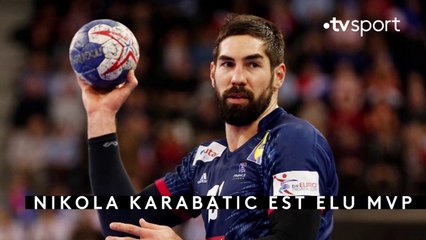 Nikola Karabatic élu MVP du Championnat de France