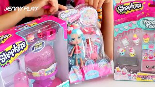 Jenny play 샾킨즈 컵케이크 퀸 카페 , 쿨앤크리미 컬렉션 장난감인형 마켓놀이 Shopkins cupcake cafe & cool & creamy collection