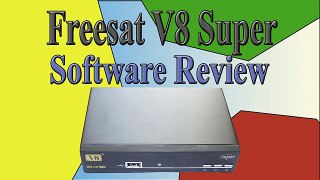 Freesat v8 super Software review ( v8 golden, openbox v8 super ) Обзор