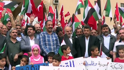 Şanlıurfa'da İsrail protesto edildi