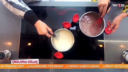 Çikolatalı güllaç tarifi