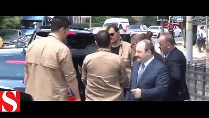 Erdoğan onu görünce konvoyu durdurdu