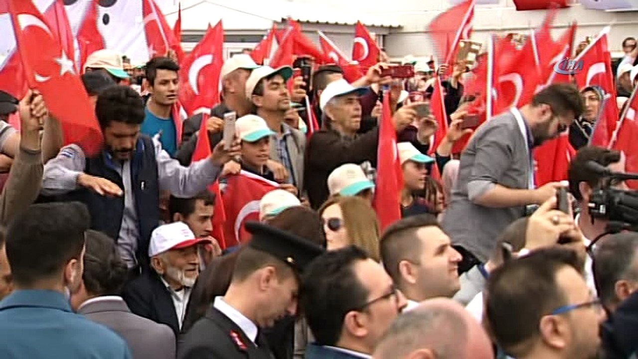 Cumhurbaşkanı Erdoğan Mavi Tünel içme suyu isale hattı ve arıtma tesisini açtı