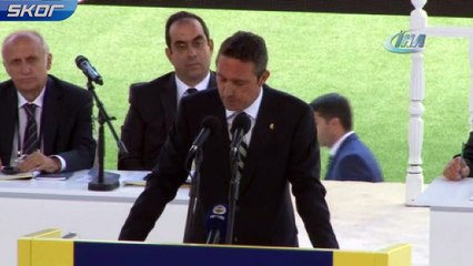 Ali Koç seçim konuşmasını gerçekleştirdi