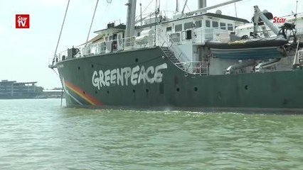 Rainbow Warrior graces Malaysia for the first time in history