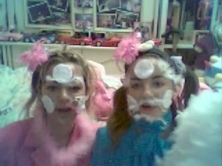 Nadine et Monique à la soirée beauté