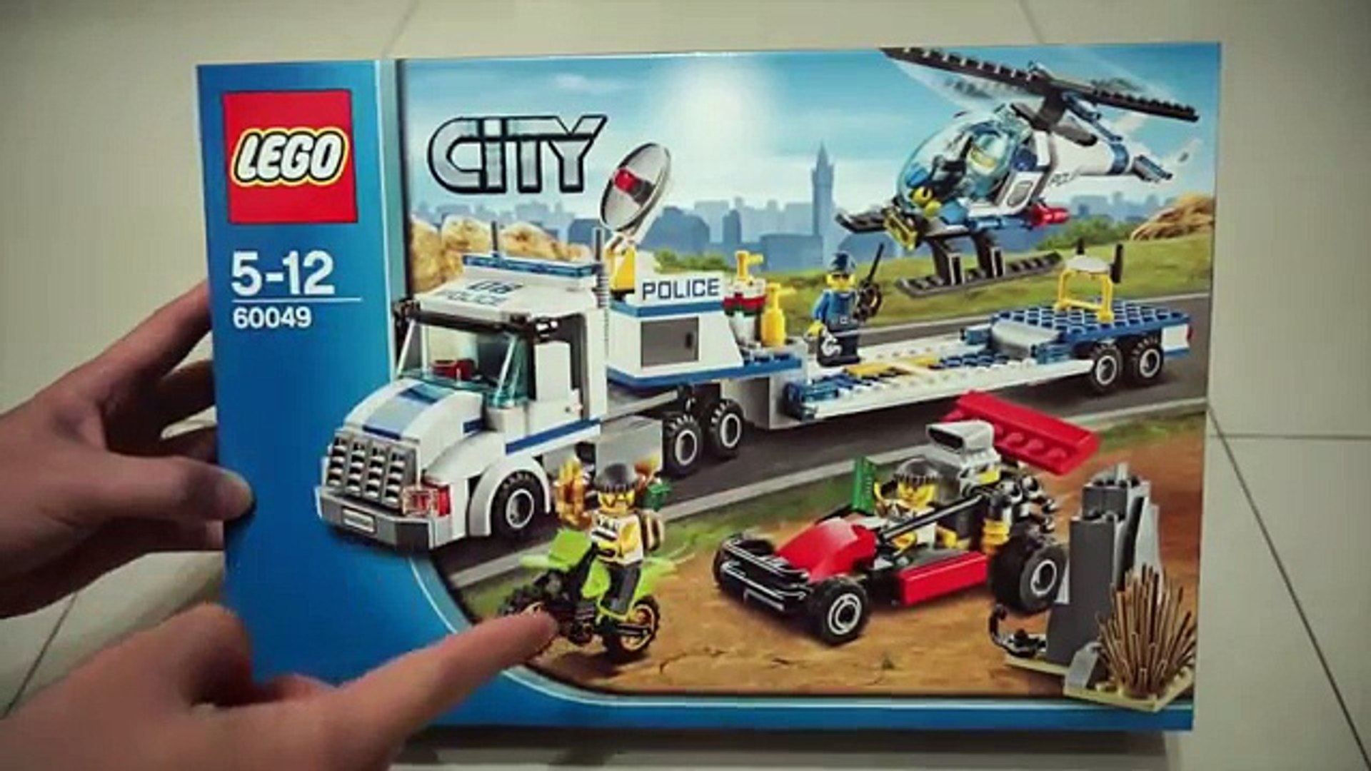 LEGO 60049 樂高城市系列直昇機運輸車 - Vidéo Dailymotion