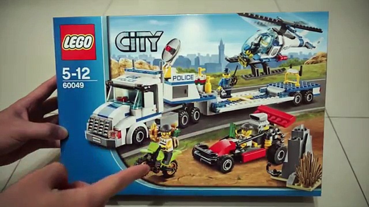 LEGO 60049 樂高城市系列直昇機運輸車