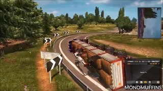 Euro Truck Simulator 2 Multiplayer Funny Crash Compilation #4