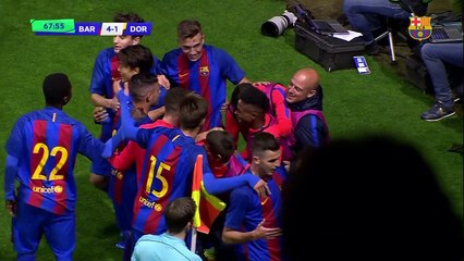 YOUTH LEAGUE: Amazing goal by Mboula against Borussia Dortmund