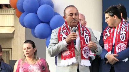 Bakan Çavuşoğlu:' Türkiye'yi gelecek hedeflerine kim taşıyabilir, kim taşıyamaz halkımız bunu biliyor' - ANTALYA