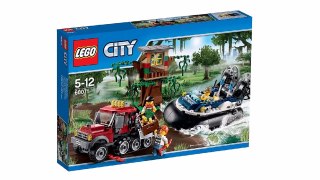 Lego City 60071 Hovercraft Arrest - Lego Speed Build Review