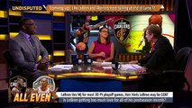 Skip and Shannon on LeBron tying Jordan for the most 30-point playoff games | NBA | UNDISPUTED