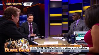 Chris Broussard on who's to blame for the Cavs' collapse vs Warriors in Game 1 | NBA | UNDISPUTED