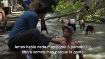 Así es buscar oro en las aguas pútridas del río Guaire en Venezuela