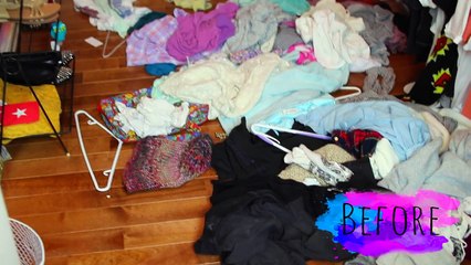 Cleaning my Room & Closet + DIY Organization and my Tips & Tricks!