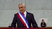 El impasse que vivió Piñera en la Cuenta Pública