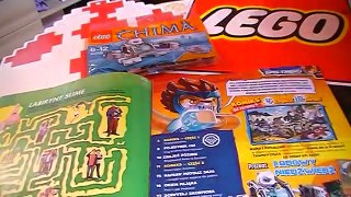 Specjalny numer Magazynu Chima + ICEKLAW Mech Polybag Lego 30256 Z plemienia Lodowych Niedzwiedzi .