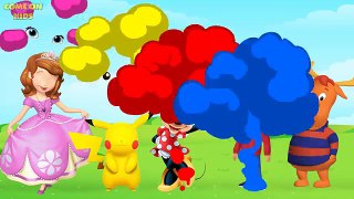 Wrong Eyes Minnie Mouse, Sofia the first, Pikachu, Backyardigans Finger Family Song