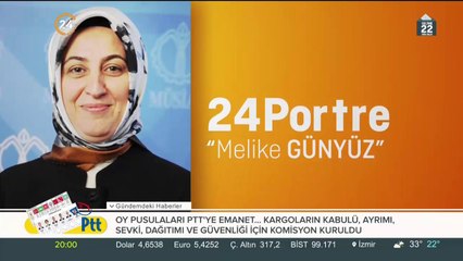 Zeynep Türkoğlu ile 24 Portre (02.06.2018) Konuk: Melike Günyüz