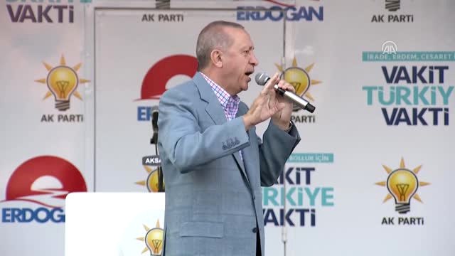 Cumhurbaşkanı Erdoğan: Sayın İnce, Özgürlük Bu. Lafla Olmuyor, İcraatla Oluyor