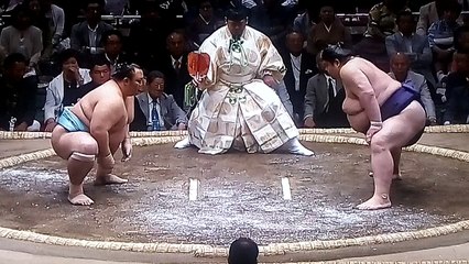 琴勇輝 vs 明瀬山 2018年大相撲夏場所初日 20180513