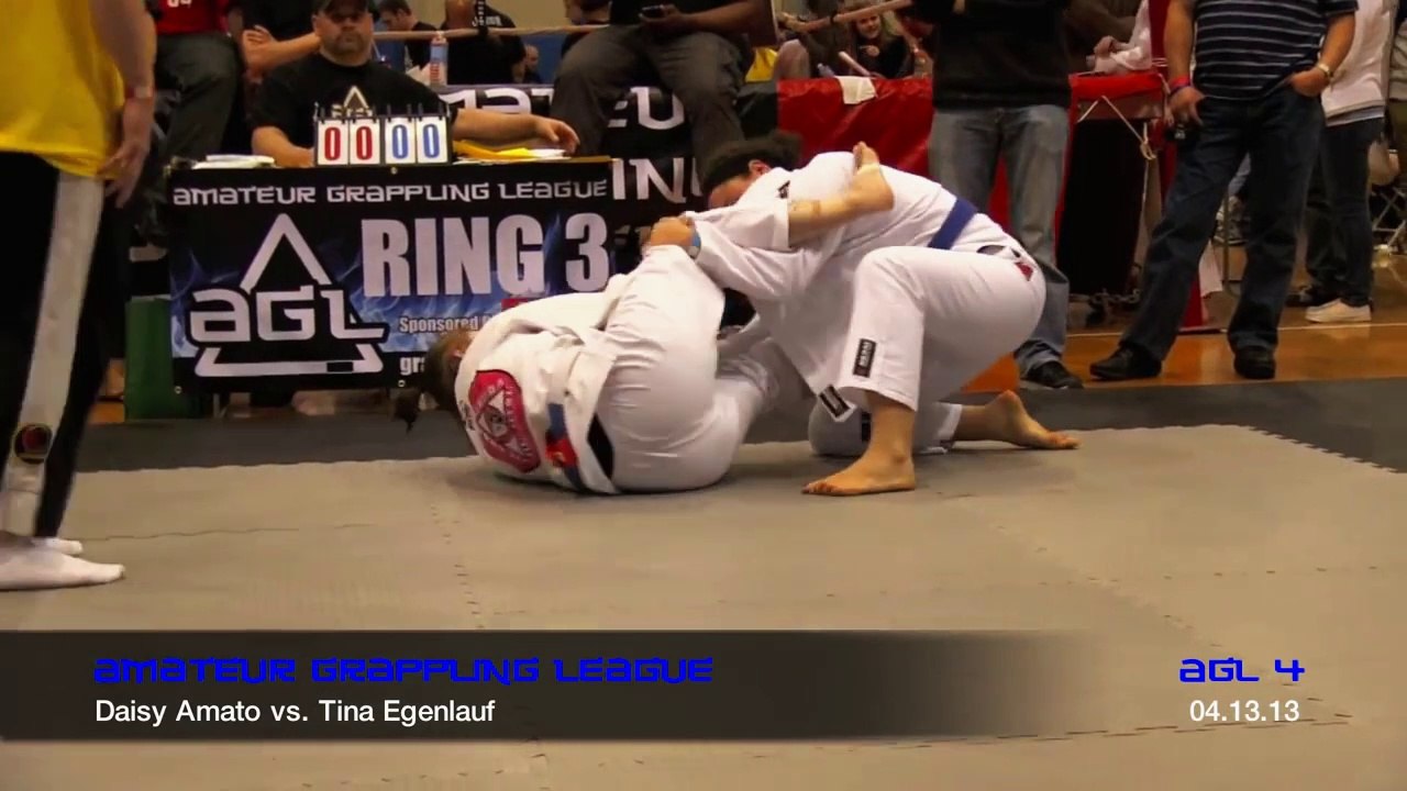 GIRLS GRAPPLING Daisy Amato vs Tina Egenlauf #2 REMASTERED Classic AGL 4 Womens Gi Blue Belt